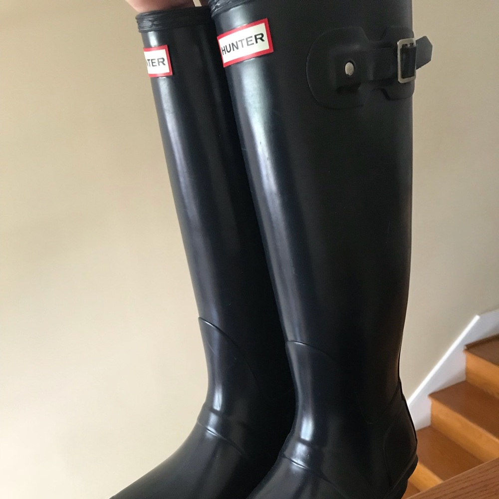 Hunter Rain boots size 10 US